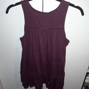 Purple/ red looking shirt